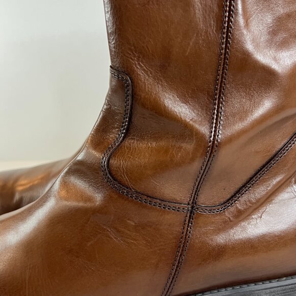 To Boot New York Belvedere Leather Western Boots - Picture 6 of 12